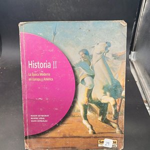 Lote siguiente: Libro Historia II: La Época Moderna en Europa y América