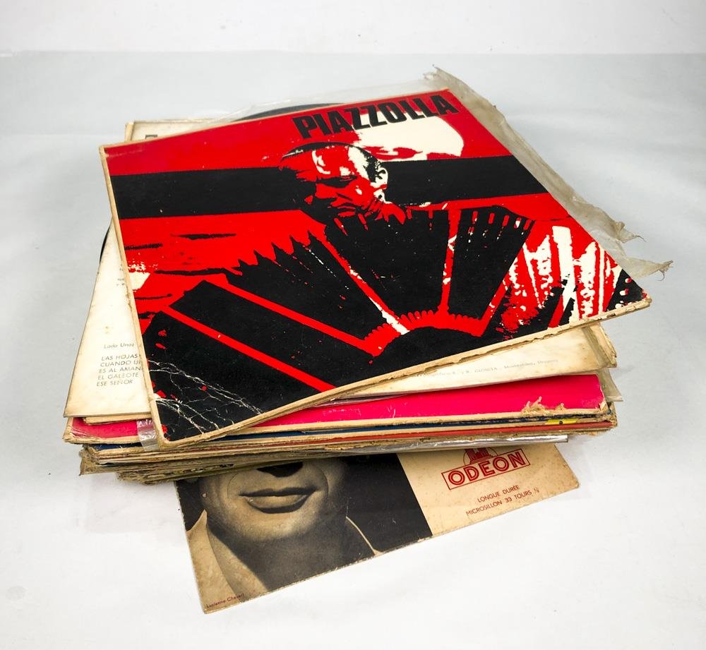 Lote de Discos de Vinilo Varios Artistas y Géneros