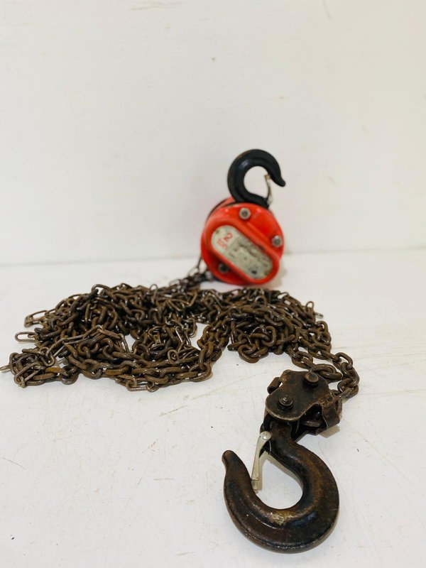 Aparejo de 2 toneladas con cadena, reloj y patos - imagen 3