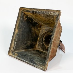 Cúpula Cuadrada para Farol en Metal Vintage - imagen 4