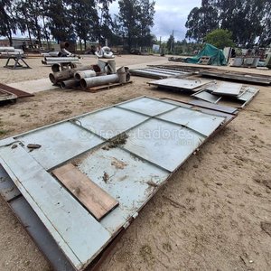 Lote de Chapa Metálica Ondulada y Tubos Industriales - imagen 6