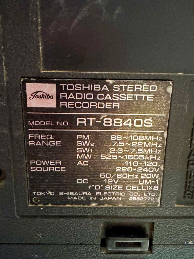 Venta de Bandeja Tocadiscos y Radio Grabador en Mal Estado - imagen 5