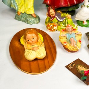 Lote de Figuras Decorativas en Yeso Variadas - imagen 5