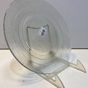 6 Platos Llanos Transparentes de Vidrio - imagen 3