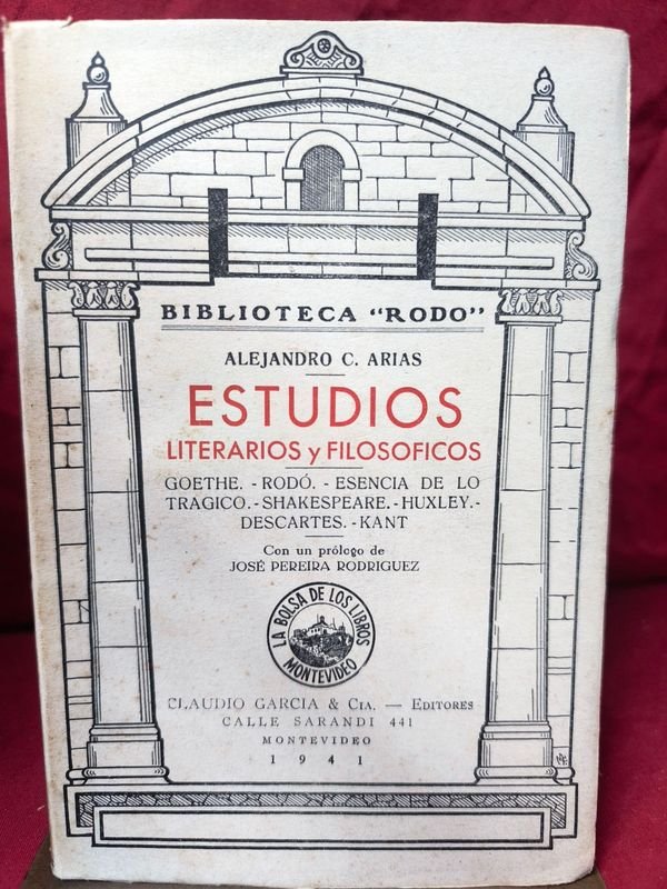 Estudios Literarios y Filosóficos de Alejandro C. Arias (1941) - imagen 1