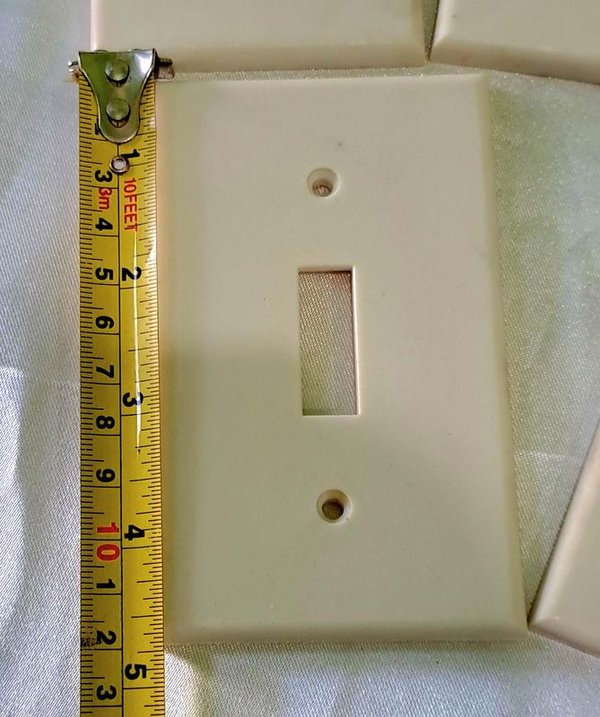 10 Plaquitas de Luz en Plástico, Sin Uso - Asequibles y de Alta Calidad - imagen 3