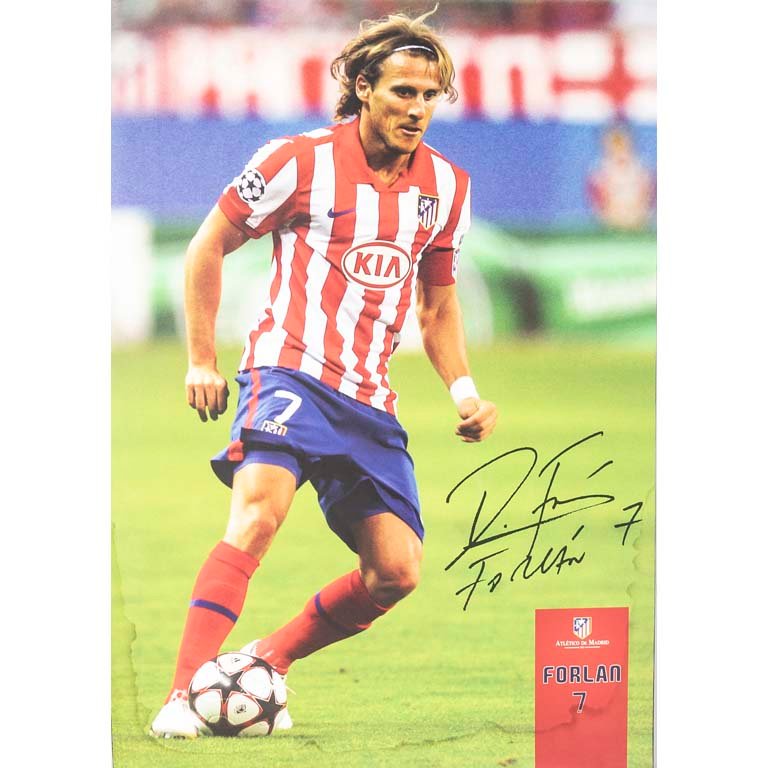 Lote anterior: Cuadro de Diego Forlán en Atlético Madrid