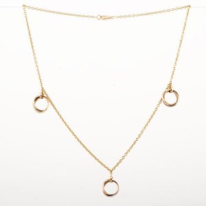 Lote siguiente: Collar Cartier Trinity Oro 18k Baby B7010800 con Documentación