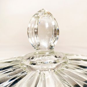 Bombonera de Cristal Tallado con Tapa - 17 cm Diámetro - imagen 2