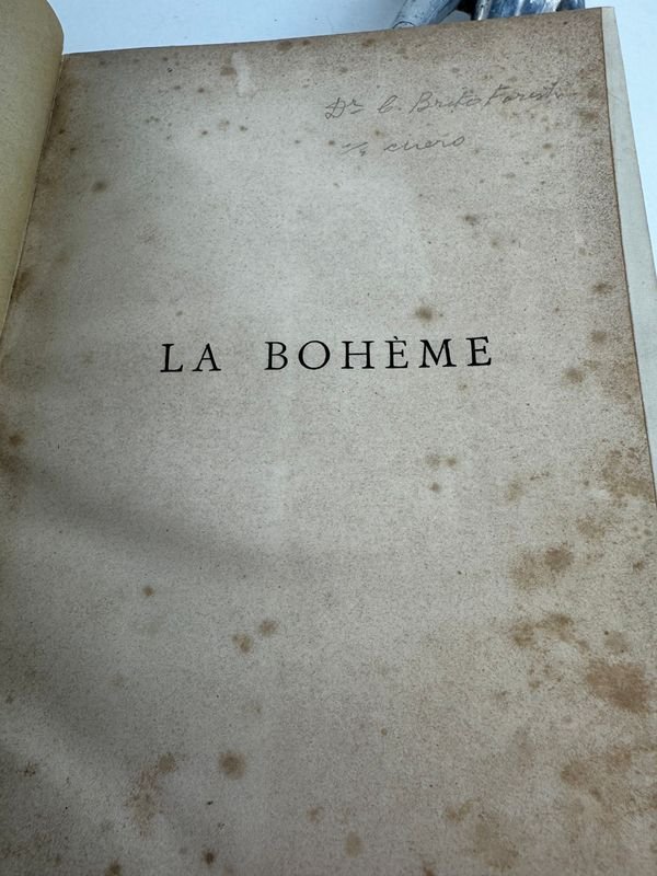Libro de música clásica: La Bohème de Giacomo Puccini - imagen 2