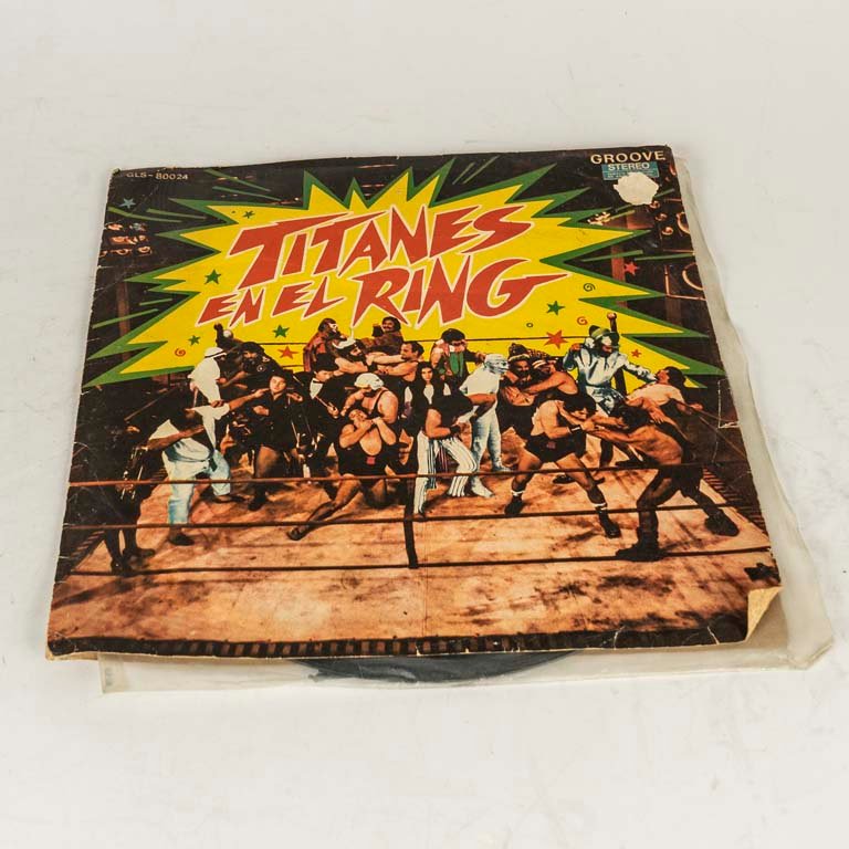 Discos de Vinilo "Titanes en el Ring" - Colección Musical