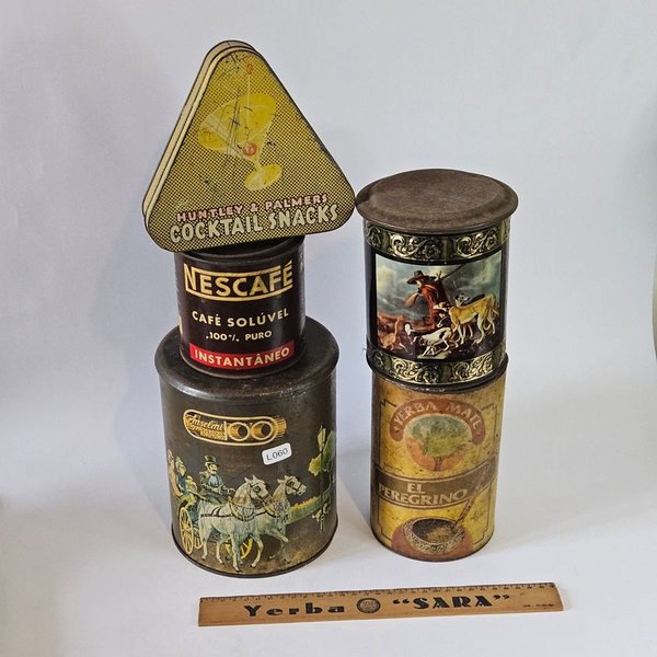Lote de 5 latas de comida enlatada - imagen 1