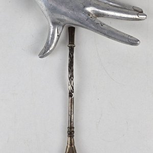 Lote anterior: Bombilla Criolla de Plata Antigua con Diseño de Mano