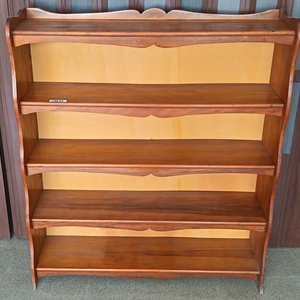 Biblioteca de Madera con 4 Estantes - imagen 1