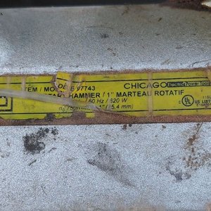 Rotomartillo Eléctrico Chicago Electric 110V con Maletín - imagen 4