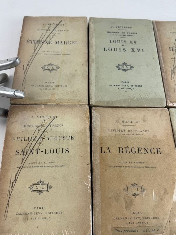 Colección de libros históricos por Jules Michelet - imagen 2