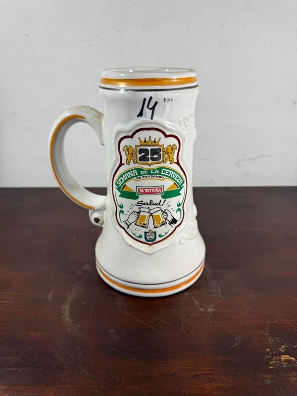 Jarra de la 25º semana de la cerveza - Cerámica artesanal - imagen 1