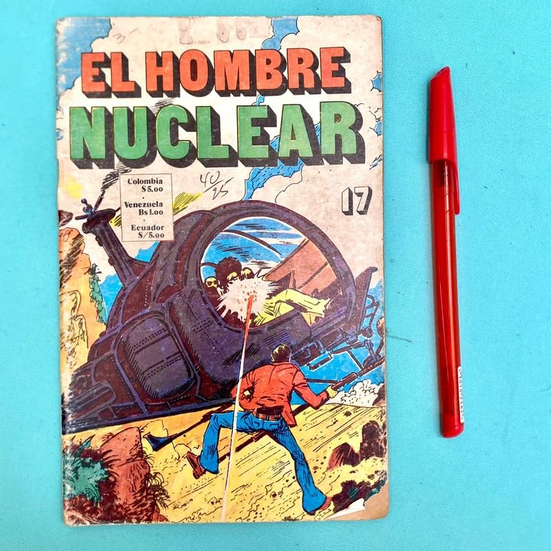 Revista "El Hombre Nuclear" Nº 17 - Editorial Novaro (Años 70)