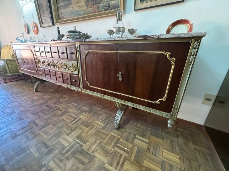 Aparador Francés con Marmol y Decoración - imagen 16