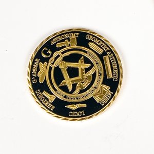 Medalla al Mérito "Smallbore National Rifle Association" y Moneda Masónica - imagen 3