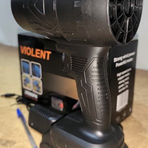 Sopladora de Aire Potente Recargable Violent 48V con Batería de Litio y Cargador - imagen 4