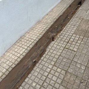 Viga de Madera Dura Antigua de 6.20 Metros - imagen 4