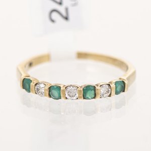 Lote anterior: Anillo de Oro 18k con Circonias y Piedras Verdes