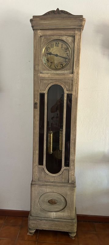 Reloj de Caja en Madera de Roble con Mecanismo Aleman - imagen 3