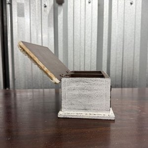 Par de Cajas Decorativas de Madera para Té - imagen 3