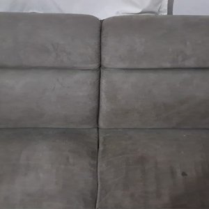 Sillón de 2 cuerpos gris con apoya cabeza reclinable - imagen 6