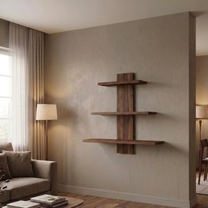 Lote siguiente: Estantería de Pared de Madera Pino con 3 Estantes Flotantes