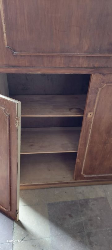 Mueble divisorio de living en madera - imagen 7