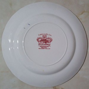 Plato Vintage Porcelana Inglesa W.H. Grindley "English Country Inns" - The Lambert Arms - imagen 2