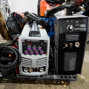 Lote siguiente: Soldadora Inverter MMA Solter 185 (No Funciona), Soldadora TIG NEO ITE 10250/3/AC-DC y Cortadora Plasma NEO IPC 1012