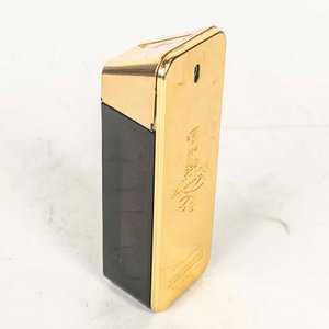 Frasco de Perfume "1 Million" Paco Rabanne Dorado 200 ml con Faltante - imagen 2
