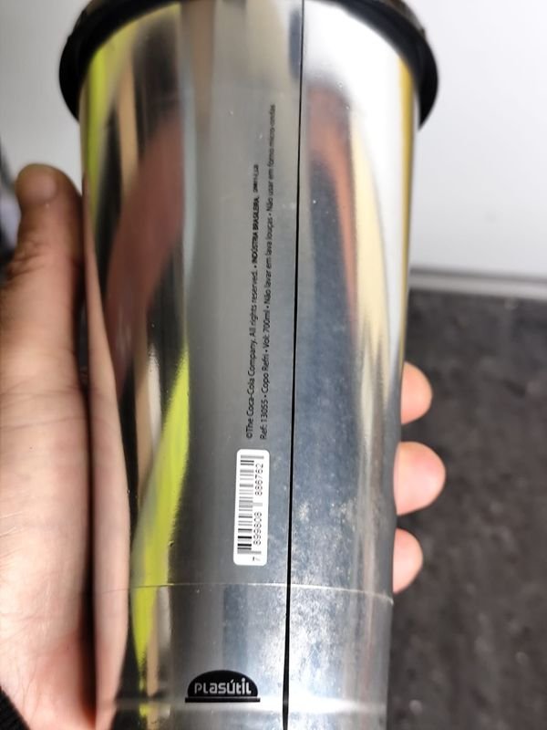 Vaso Coleccionable Coca-Cola Nuevo con Tapa y Sorbete