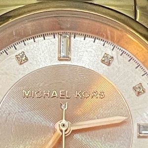 Reloj Michael Kors MK6336 Oro Rosa Champagne Cristal - imagen 4