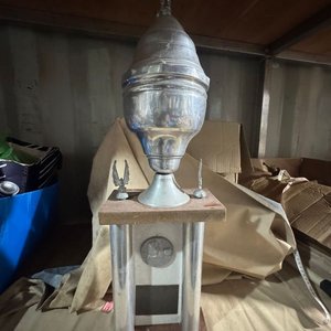 Lote anterior: Trofeo Copa de Fútbol Plateado Alto 70cm