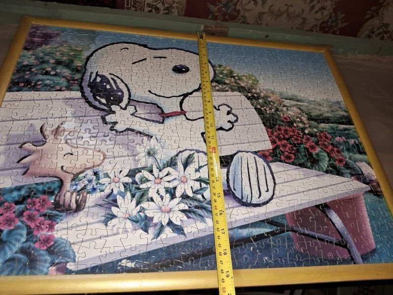 Puzzle de Snoopy enmarcado - imagen 3