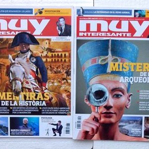 Lote siguiente: Lote de 4 Revistas Muy Interesante: Divulgación Científica