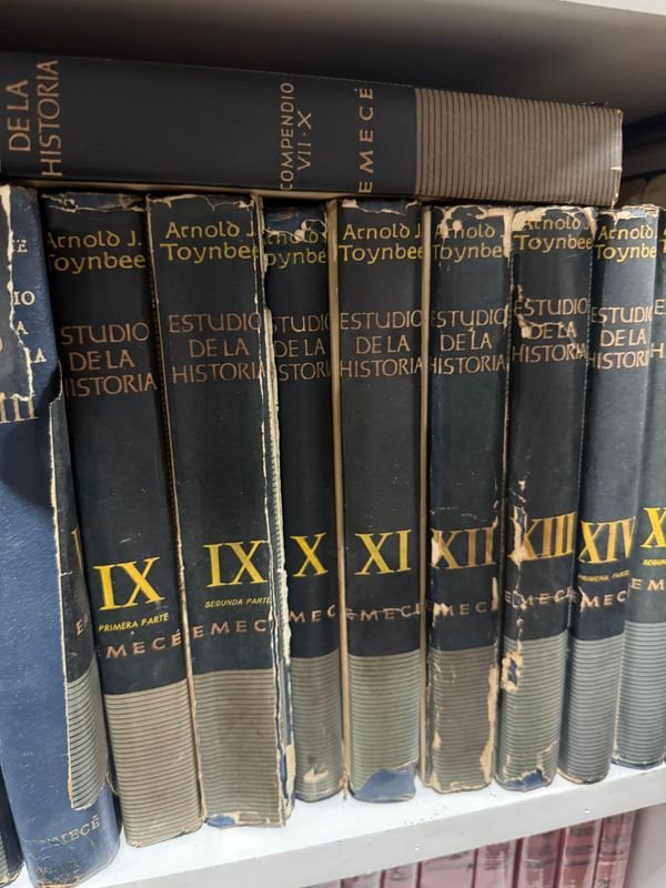 Colección de libros antiguos sobre historia por Arnoio Toynbee - imagen 5