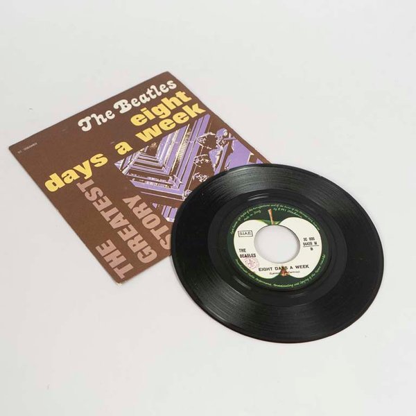 Disco Vinilo Single The Beatles "Eight Days a Week" Serie Especial Coleccionistas Apple EMI Italia