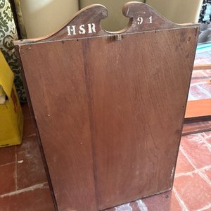 Espejo de Madera con Marco Decorativo para Restaurar - imagen 5