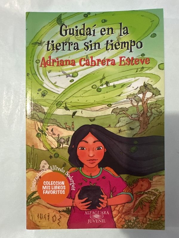 Libro "Guidai en la Tierra sin Tiempo" de Adriana Cabrera Esteve