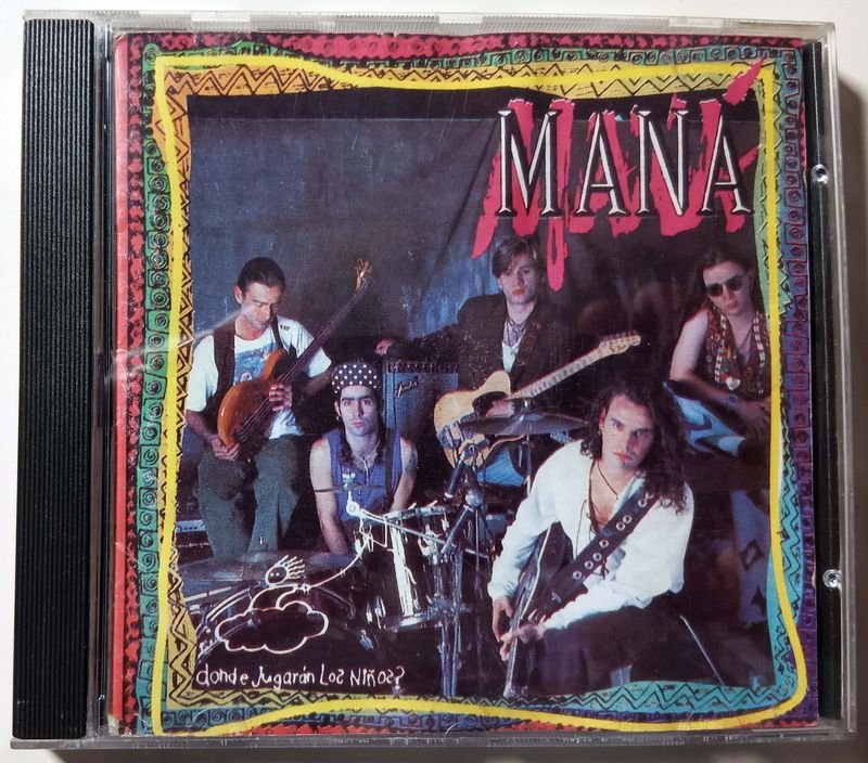 CD Maná "¿Dónde Jugarán Los Niños?" Industria Argentina 1992