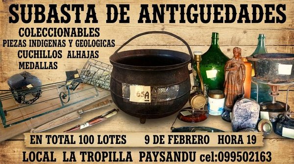 Medallas y Coleccionables en Subasta de Antiguedades