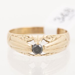 Lote anterior: Anillo Solitario Hombre Oro 18k con Brillante Negro 20p