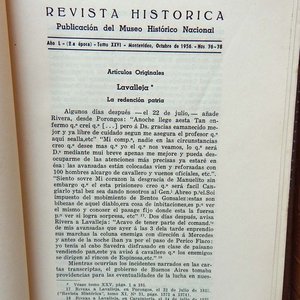 Revista Histórica - Números 55-57 y 76-78 (1953, 1956) - imagen 3