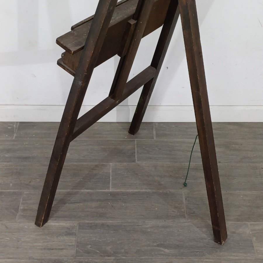 Atril de pintor con rastros de polilla, regulable - imagen 6