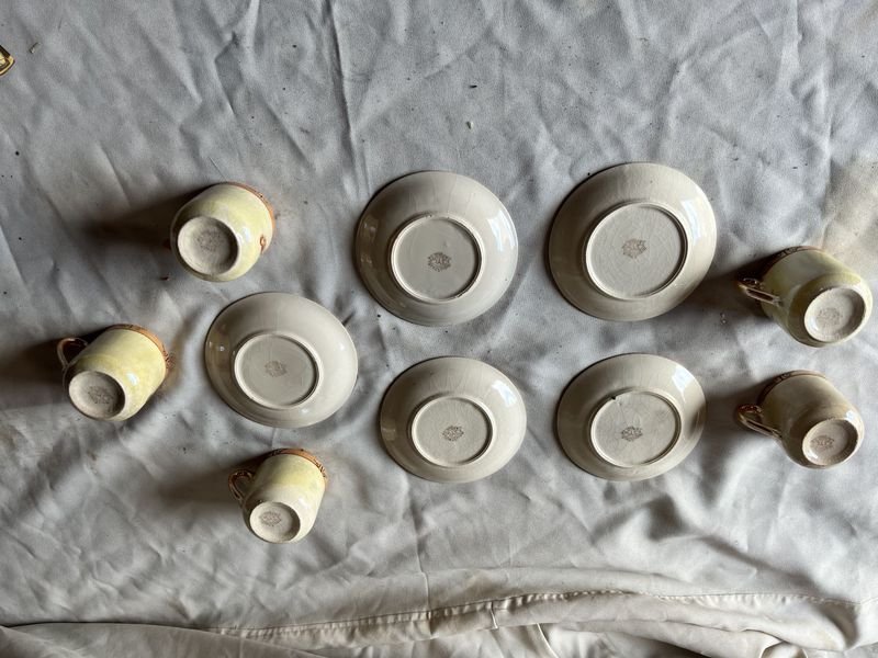 Tazas japonesas tradicionales con diseños coloridos - imagen 3